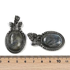 Природные подвески лабрадорита&nbsp;G-I370-09AS-10