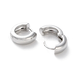 Латунные серьги обруча EJEW-S241-15P