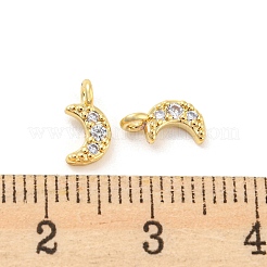 Стойки обшивки латунь микро проложить кубическую прелесть диоксида циркония&nbsp;KK-C038-02G