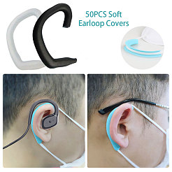 Многоразовый силиконовый ушной крючок&nbsp;AJEW-GF0001-05B