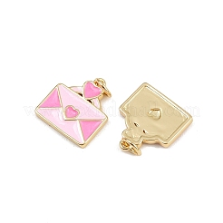 Латунь эмаль подвески&nbsp;KK-L240-15G