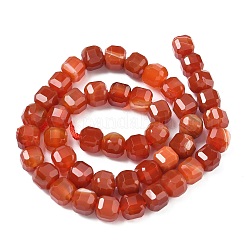 Натуральный красный агат бисер нитей&nbsp;G-C267-A09