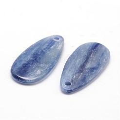 Подвески из кианита / цианита / дистена в форме капли&nbsp;G-O149-01