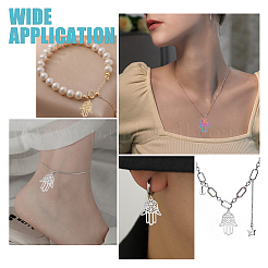 18шт. 3-х цветная подвеска из нержавеющей стали 304&nbsp;STAS-DC0012-31