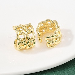 Серьги-манжеты из латуни&nbsp;LS-EJEW-C159-02G