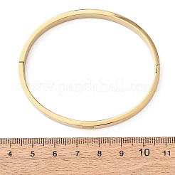 Шарнирные браслеты из нержавеющей стали 304 для женщин&nbsp;BJEW-B161-11G-01