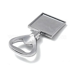 Элемент кабошона для открывания бутылок из цинкового сплава&nbsp;PALLOY-D312-01P-04