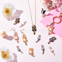 28шт 7 стиля подвески из сплава с эмалью&nbsp;FIND-GA0005-53