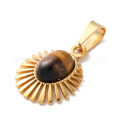 Природных тигровый глаз подвески&nbsp;STAS-C120-15G-09