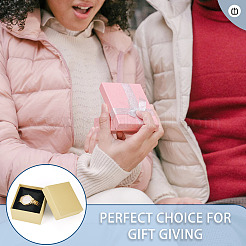 Прямоугольные бумажные подарочные коробки для ювелирных изделий&nbsp;CON-TAC0010-91G