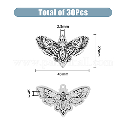 30 шт. Подвески из сплава в тибетском стиле&nbsp;FIND-FH0007-05