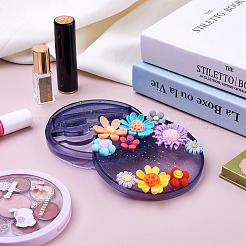 Кабошоны из непрозрачной смолы в 200 стилях&nbsp;RESI-CD0001-09