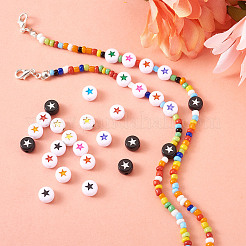 Непрозрачные акриловые бусины&nbsp;ACRC-TA0001-01