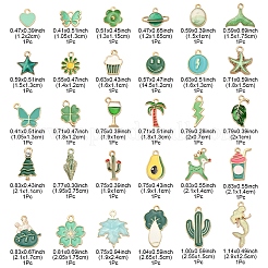 Подвески из сплава эмали 30шт 30 стиля&nbsp;ENAM-YW0002-10