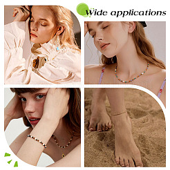 2000шт латунные обжимные бусины&nbsp;KK-ME0003-33G