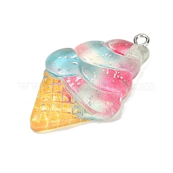 Прозрачные смоляные подвески&nbsp;RESI-Q020-07A