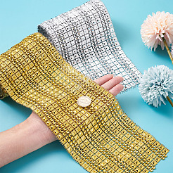 16 ряд пластиковая алмазная сетка обернуть рулон горный хрусталь хрустальная лента торт свадебные украшения&nbsp;DIY-TA0008-45