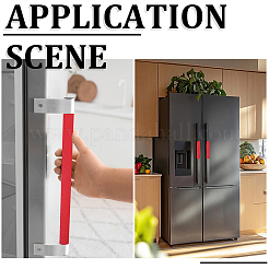 Защитный чехол на ручку холодильника из искусственной кожи&nbsp;DIY-CL0002-40C