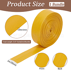 5м складной плоский шнур из искусственной кожи&nbsp;OCOR-WH20012-14E-11
