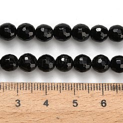 Натуральный черный турмалин бисер нитей&nbsp;G-H329-D02-6mm