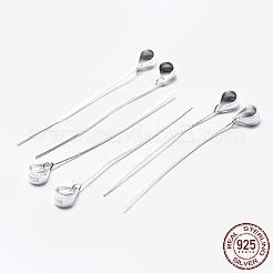 925 стерлинговый серебристый штифт&nbsp;STER-I014-22S