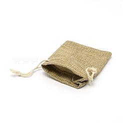 Льняные мешочки&nbsp;LS-ABAG-WH0032-05