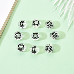 Прозрачные акриловые бусины&nbsp;TACR-YW0001-12B