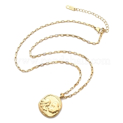 Ожерелья с подвесками в виде созвездий из нержавеющей стали 304&nbsp;NJEW-K392-01G-03