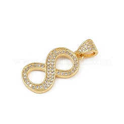 Латунные микро проложить кубического циркония подвески&nbsp;KK-S528-06G