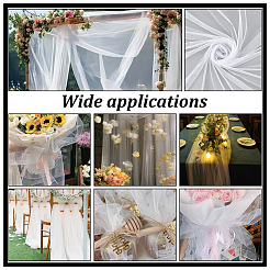 Ткань из полиэстера с шестиугольной сеткой 3 м&nbsp;DIY-WH0542-58B