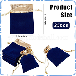 Бархат ювелирных мешки сумки&nbsp;TP-BBC0001-09A-04