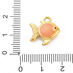 Подвески из нержавеющей стали 304 с эмалью&nbsp;STAS-B085-38G-02