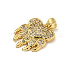 Латунные микро проложить кубического циркония подвески&nbsp;KK-N254-126G