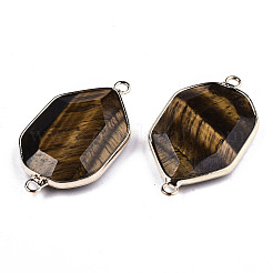 Соединители звеньев естественного глаза тигра&nbsp;G-T131-48G-01