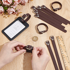 Ремни для багажных бирок из искусственной кожи pu&nbsp;FIND-WH0172-50B