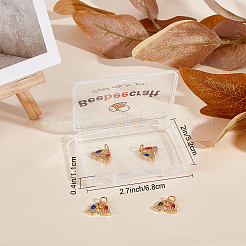 Латунные подвески из микро-паве&nbsp;ZIRC-BBC0001-18