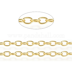 3.28-футовые латунные кабельные цепи&nbsp;X-CHC-G007-05G