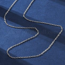 Латунные кабельные цепи ожерелья&nbsp;NJEW-D302-82P