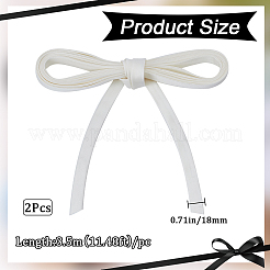 2 шт. полиэфирный шнур для замены молнии женского свадебного платья&nbsp;DIY-GF0010-30C