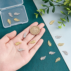 16 шт. подвески из нержавеющей стали 304 двух цветов&nbsp;STAS-UN0039-51