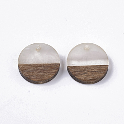 Подвески из смолы и ореха&nbsp;RESI-S358-02C-C02