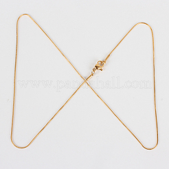 Изготовление ожерелья из нержавеющей стали 304 в виде змеиной цепи&nbsp;X-STAS-P045-17G