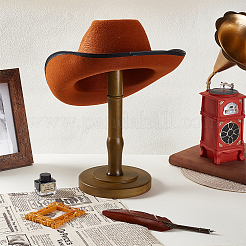 Вешалка для шляп из каучукового дерева в форме купола&nbsp;ODIS-WH0025-254B