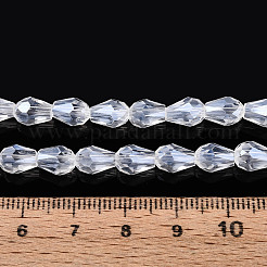 Прозрачные стеклянные бусины каплевидной формы&nbsp;LS-GLAA-T025-79B-01