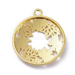 Осенняя подвеска из цинкового сплава с открытой спиной&nbsp;LS-PALLOY-E577-24G