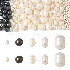 10 шт. бусины из натурального пресноводного жемчуга&nbsp;PEAR-YW0001-44