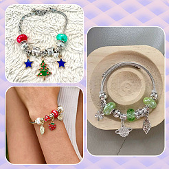 150шт европейские бусины из непрозрачной смолы&nbsp;RESI-TA0004-61D