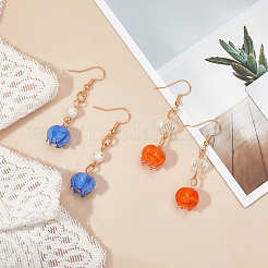 20шт 5 цвета бусины лэмпворк ручной работы&nbsp;LAMP-OC0001-29