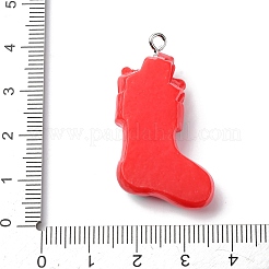 Рождественские подвески из непрозрачной смолы&nbsp;LS-RESI-A049-05O