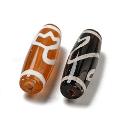 Тибетского стиля DZI бисер нитей&nbsp;G-P526-A08